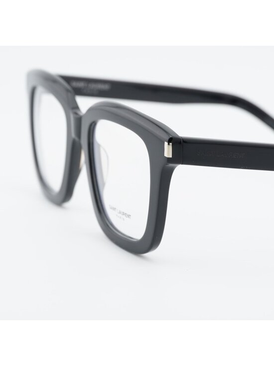Saint Laurent SL465 OPT 001 Eyeglasses Black 51mm Square Frame main image 11